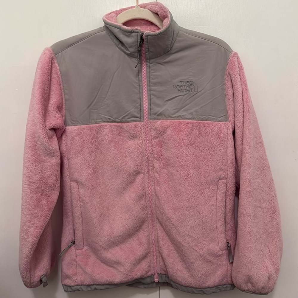 The North Face Pink Denali Sweater Fleece in Size Large Girls